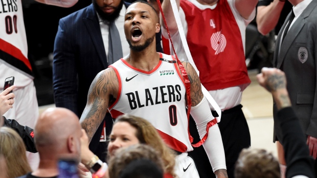 Damian Lillard, The Canadian Press Damian Lillard