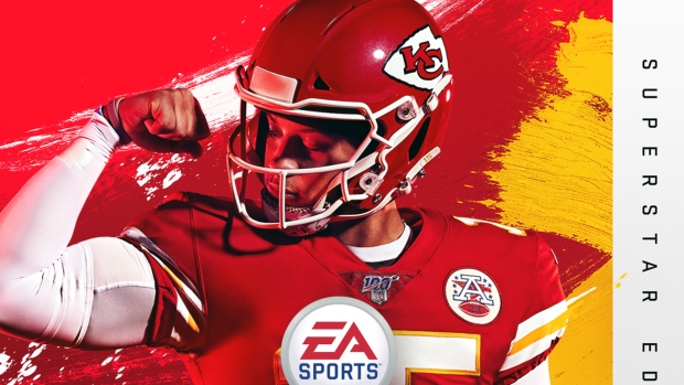 Kansas City Chiefs Patrick Mahomes Madden 20 Cover