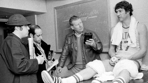 John Havlicek, The Canadian Press John Havlicek