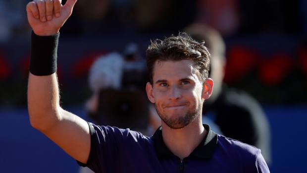 Dominic Thiem, The Canadian Press Dominic Thiem