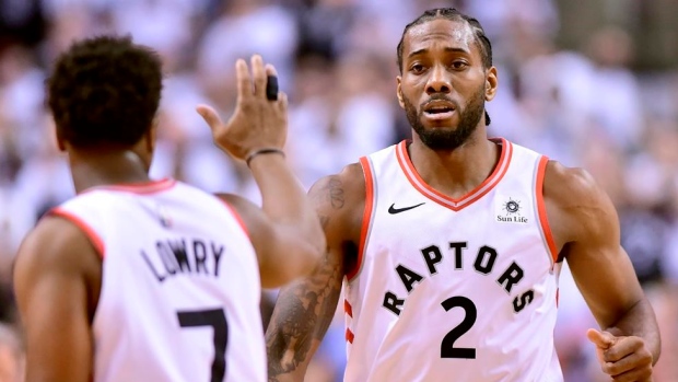 Kawhi Leonard, The Canadian Press Kawhi Leonard