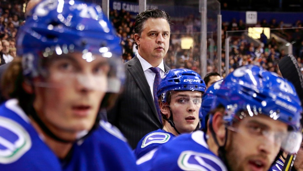 Loui Eriksson and Travis Green, Getty Images Loui Eriksson and Travis Green
