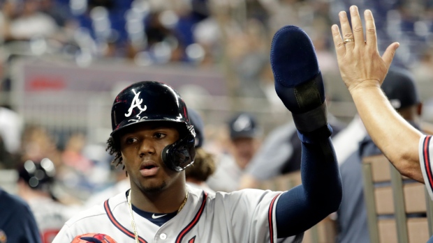 Ronald Acuna Jr. Braves, The Canadian Press Ronald Acuna Jr. Braves
