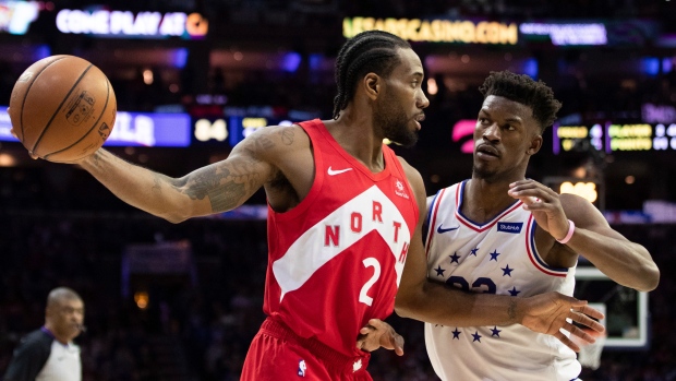 Image result for Report: LeBron 'had contact' with Raptors' Leonard, 76ers' Butler
