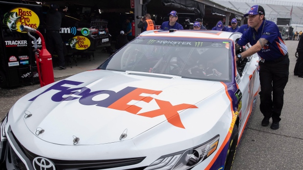 Denny Hamlin, The Canadian Press Denny Hamlin
