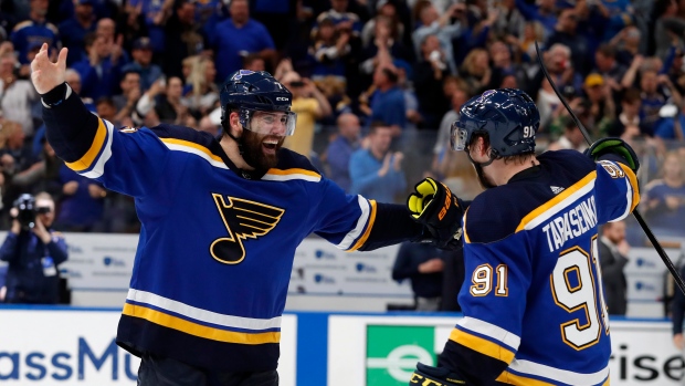 Patrick Maroon Vladimir Tarasenko, The Canadian Press Patrick Maroon Vladimir Tarasenko