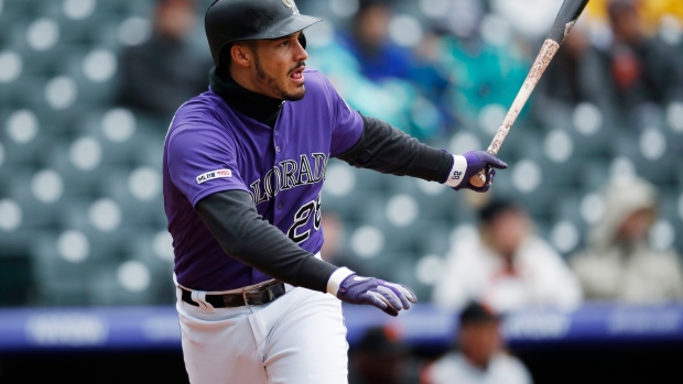 Nolan Arenado, The Canadian Press Nolan Arenado