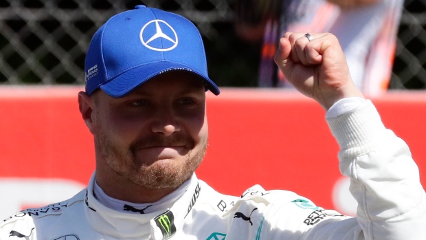 Valtteri Bottas , The Canadian Press Valtteri Bottas
