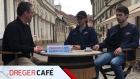 Photo: TSN, License: N/A Quinn Hughes and Jack Hughes - Dreger Cafe