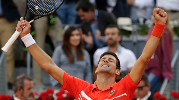 Novak Djokovic, The Canadian Press Novak Djokovic