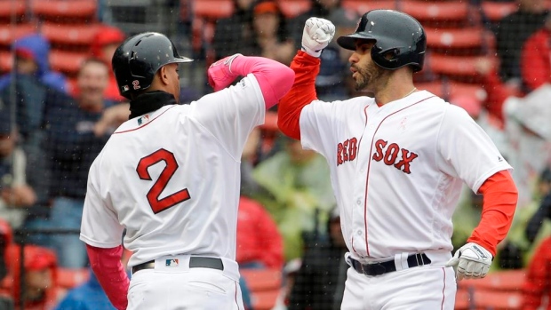 Xander Bogaerts J.D. Martinez, The Canadian Press Xander Bogaerts J.D. Martinez