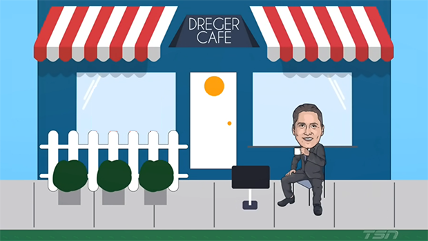 Dreger Cafe, TSN Dreger Cafe