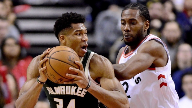 Giannis Antetokounmpo Kawhi Leonard