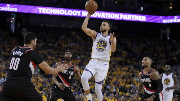 Stephen Curry, The Canadian Press Stephen Curry