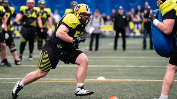 Drew Desjarlais, Winnipeg Blue Bombers Drew Desjarlais