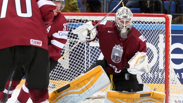 Elvis Merzlikins , IIHF/HHOF Elvis Merzlikins