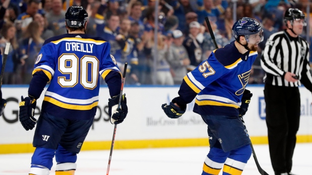 David Perron Ryan O'Reilly, The Canadian Press David Perron Ryan O'Reilly