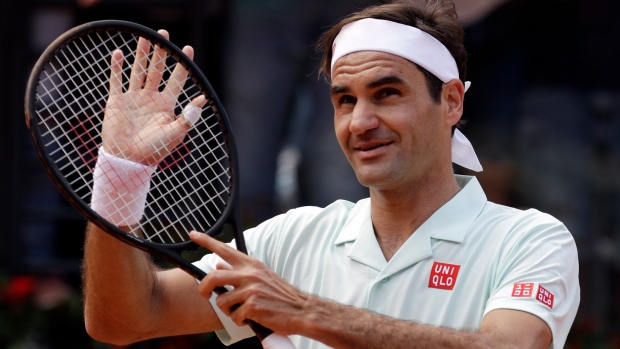 Roger Federer, The Canadian Press Roger Federer