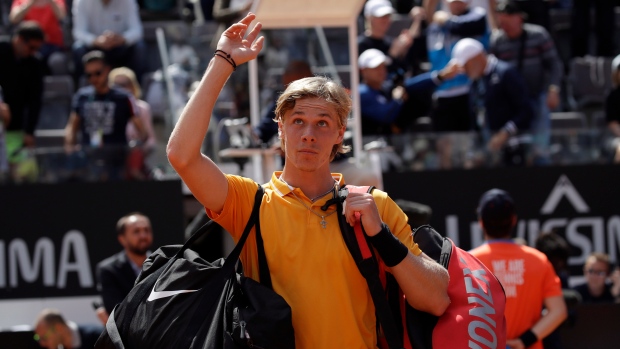 Denis Shapovalov, The Canadian Press Denis Shapovalov