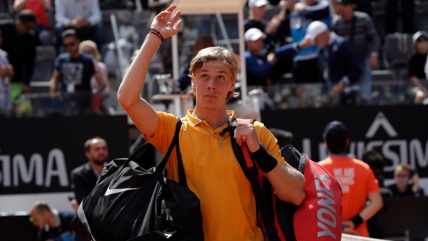 Denis Shapovalov, The Canadian Press Denis Shapovalov