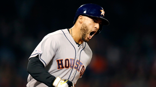 George Springer, The Canadian Press George Springer