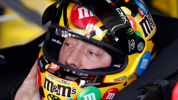 Kyle Busch, The Canadian Press Kyle Busch