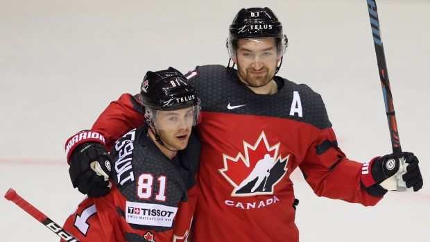 Canada's Mark Stone and Jonathan Marchessault