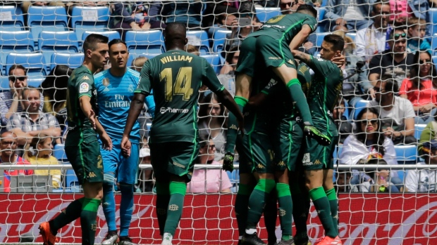 Real Betis celebrates