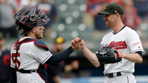 Roberto Perez Shane Bieber, The Canadian Press Roberto Perez Shane Bieber