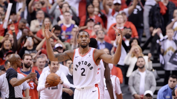 Kawhi Leonard , The Canadian Press Kawhi Leonard