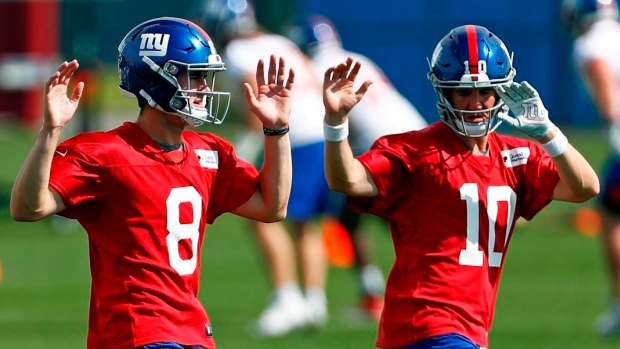 Eli Manning Daniel Jones, The Canadian Press Eli Manning Daniel Jones