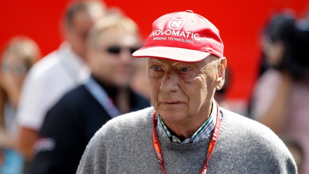 Niki Lauda, The Canadian Press Niki Lauda