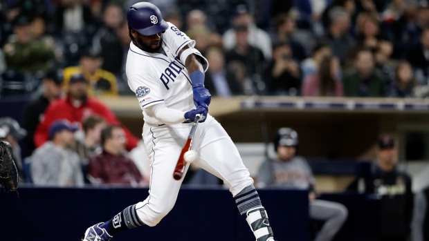 Franmil Reyes , The Canadian Press Franmil Reyes