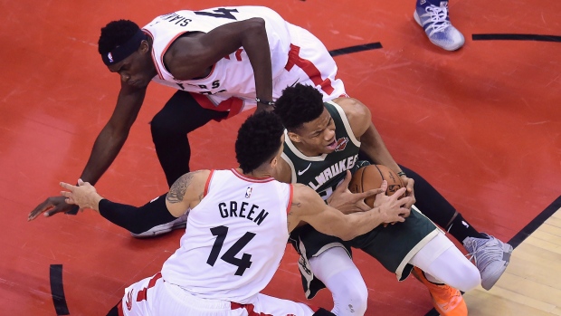 Giannis Antetokounmpo vs. Raptors