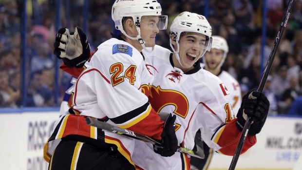 Jiri Hudler Johnny Gaudreau