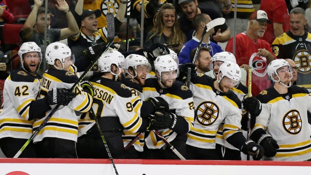 Bruins Celebrate, The Canadian Press Bruins Celebrate