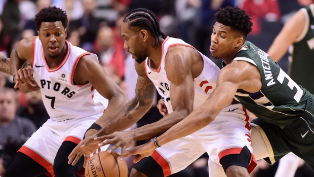 Kyle Lowry Kawhi Leonard Giannis Antetokounmpo