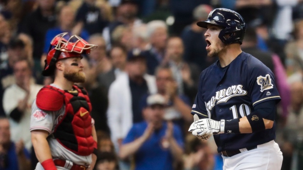 Yasmani Grandal, The Canadian Press Yasmani Grandal
