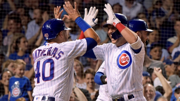 Wilson Contreras, Albert Almora Jr, The Canadian Press Wilson Contreras, Albert Almora Jr