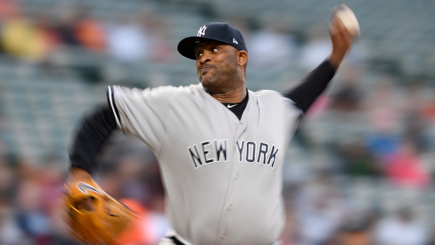 CC Sabathia , The Canadian Press CC Sabathia