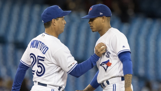 Charlie Montoyo Marcus Stroman, The Canadian Press Charlie Montoyo Marcus Stroman