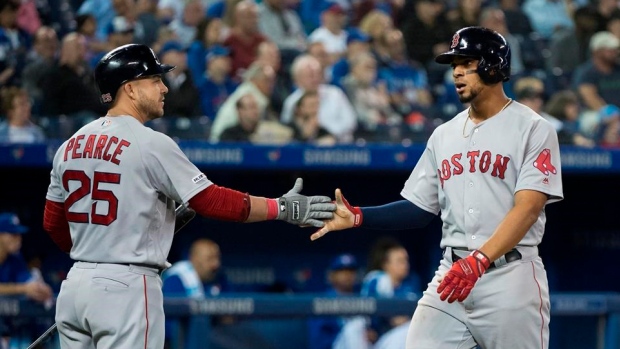 Steve Pearce Xander Bogaerts, The Canadian Press Steve Pearce Xander Bogaerts