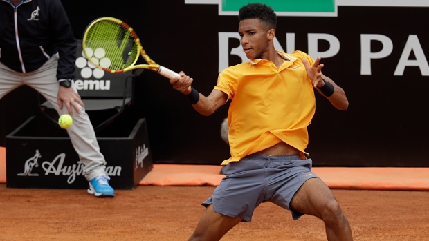 Felix Auger-Aliassime, The Canadian Press Felix Auger-Aliassime