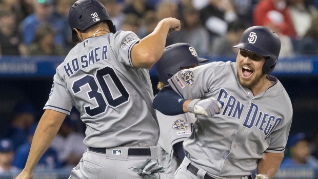 Eric Hosmer Hunter Renfroe, The Canadian Press Eric Hosmer Hunter Renfroe