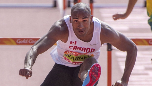 Canada's Damian Warner, The Canadian Press Canada's Damian Warner