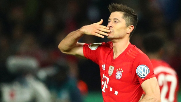 Robert Lewandowski, The Canadian Press Robert Lewandowski