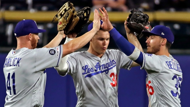 Los Angeles Dodgers, The Canadian Press Los Angeles Dodgers