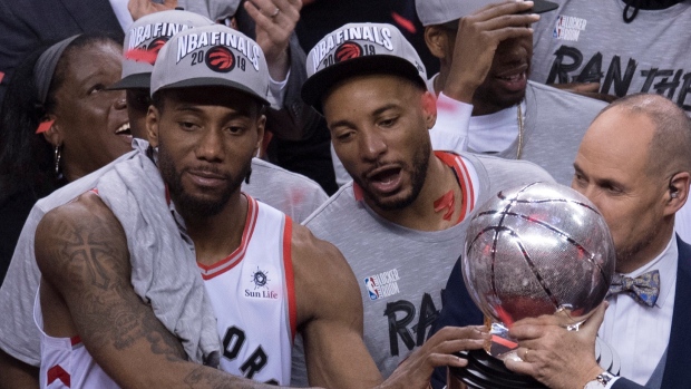 Kawhi Leonard Norm Powell, The Canadian Press Kawhi Leonard Norm Powell