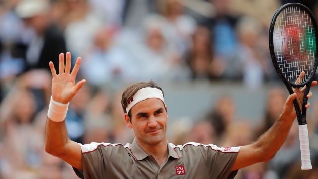 Roger Federer, The Canadian Press Roger Federer