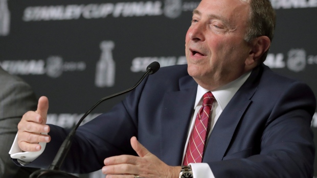 NHL commissioner Gary Bettman, The Canadian Press NHL commissioner Gary Bettman